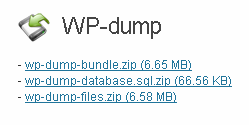 WP-Dump
